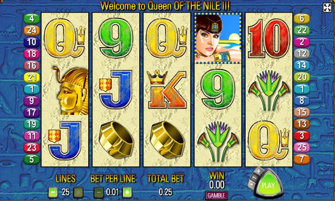 Игровой автомат Queen of the Nile II